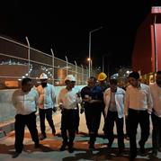 بازدید سیاوش میرحاجی مدیرعامل شرکت پتروشیمی پارس و مدیرارشد شرایط اضطراری شرکت های پتروشیمی منطقه پارس از شرکت پتروشیمی دماوند انرژی عسلویه